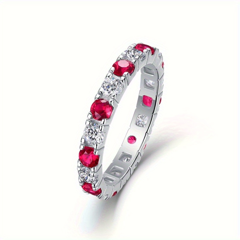 Elegant S925 Silver Moissanite Ring for Women, Wedding Gift